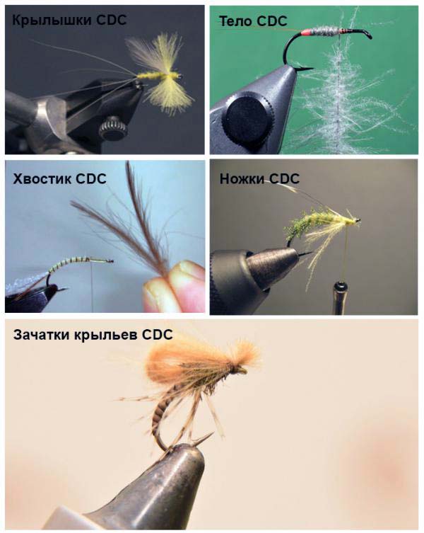 Что можно сделать из перьев CDC