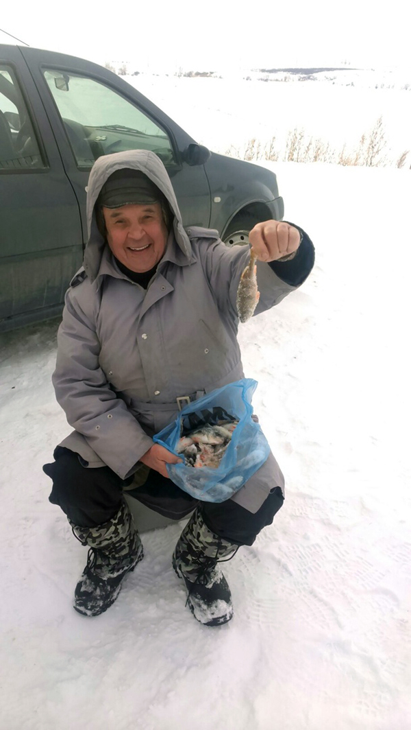 наловил на мормышку