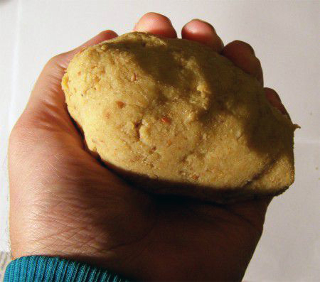гороховая каша для рыбалки