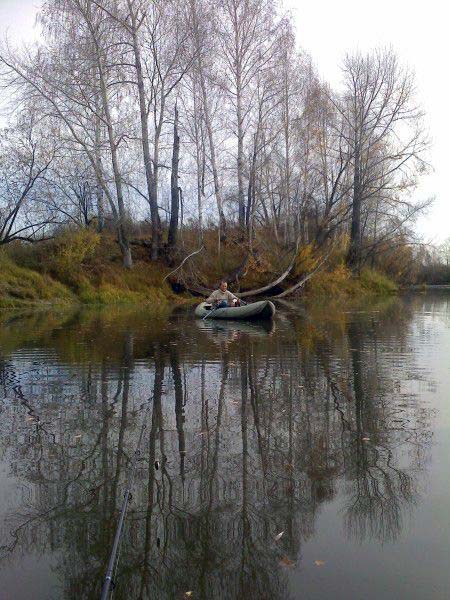 ловля судака с лодки