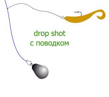 дроп шот с поводком
