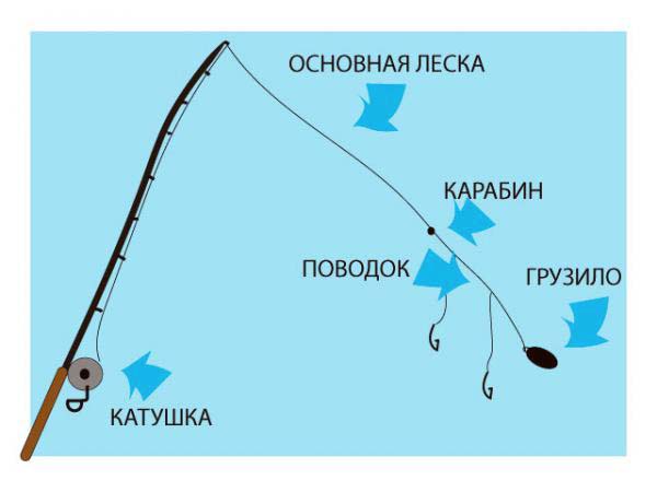 самодельная донная снасть на сома