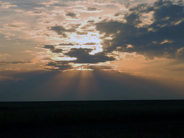 закат