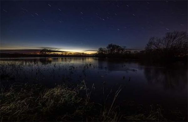ночная рыбалка на реке