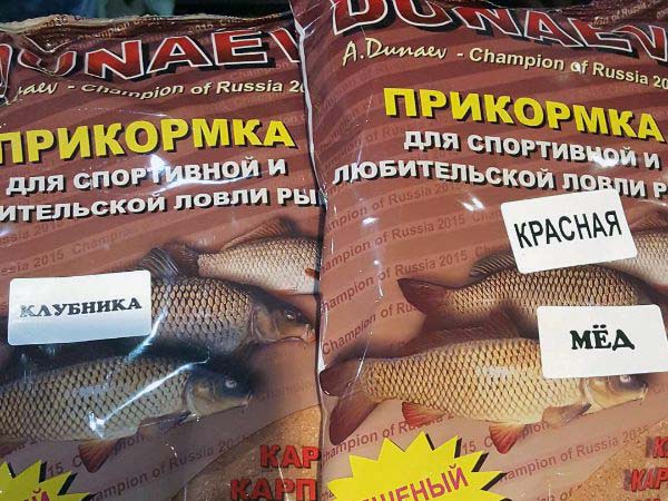 прикормка от Дунаева